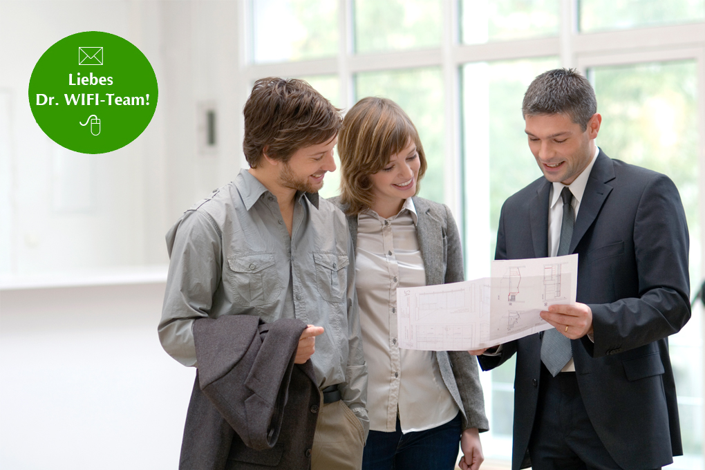 Grafik für -Wie werde ich eigentlich Immobilienmakler/in?