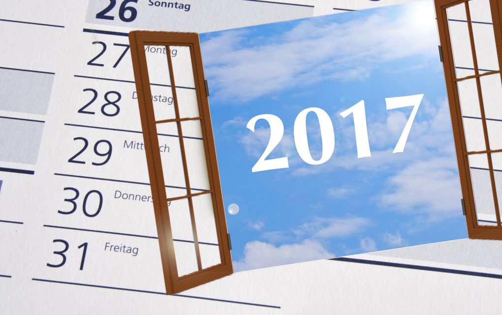 Fenstertage 2017: Jetzt wird wieder der Kalender gezückt!